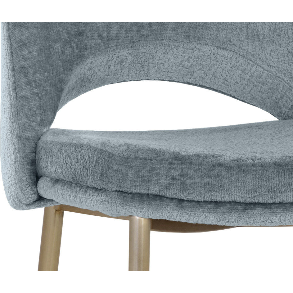 Radella 37.75 inch Bergen French Blue Counter Stool